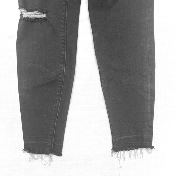 Spanx Women's Black Distressed Pants Size S/P - Picture 2 of 6